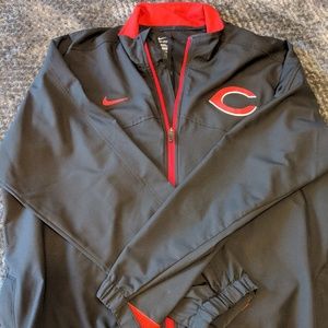 Nike Dri-Fit Cincinnati Reds Rain Jacket - Mens XL